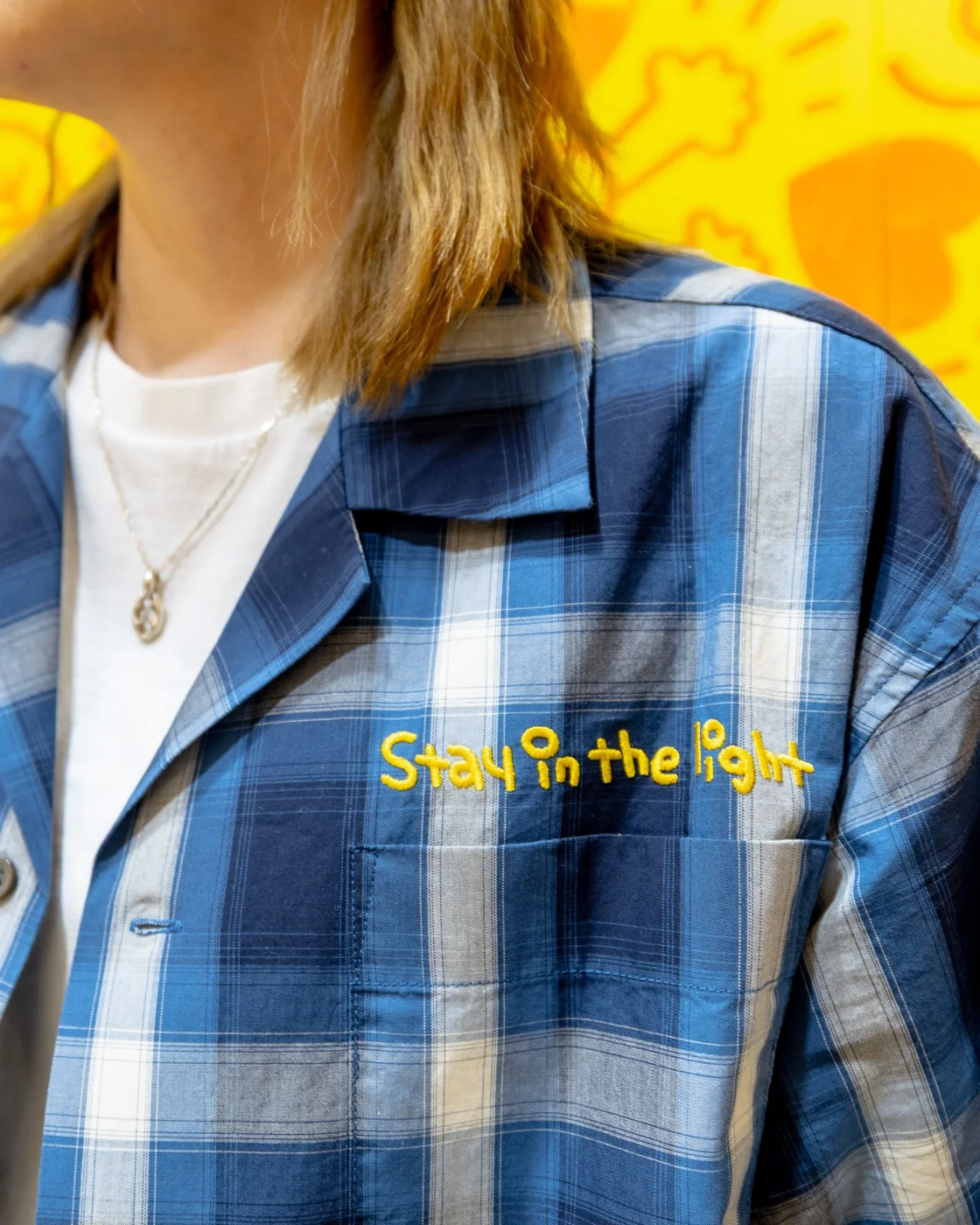 CHECK SHIRT -stay in the light- 3